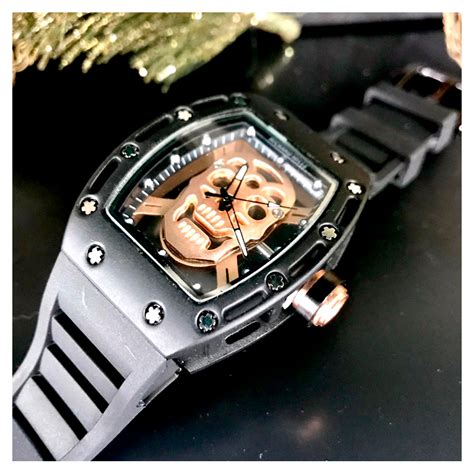 reloj de calavera richard mille|richard mille used for sale.